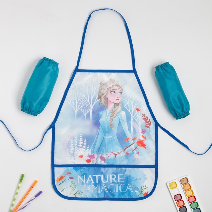 Фартук с нарукавниками детский Фартук с нарукавниками детский "Narure", Холодное сердце, 49х39 см