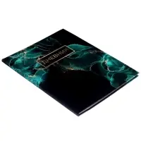 Дневник школьный для 1-11 классов, &laquo;Зелёный мрамор&raquo;, интегральная (гибкая) обложка, глянцевая ламинация, 40 листов