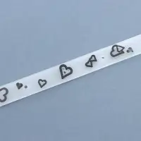 Ошейник &laquo;Нежные сердца&raquo;, 30&times;1 см, ОШ 19-26 см, светящийся в темноте., цвет МИКС