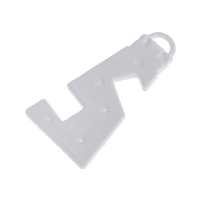 Подставка для телефона Luazon, брелок, складная, белая Подставка для телефона Luazon, брелок, складная, белая