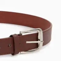 Ремень мужской, 120&times;3.6 см, гладкий, винт, пряжка металл, коричневый