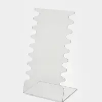 Подставка под колье, оргстекло 3 мм, 15&times;10&times;28 см, прозрачный