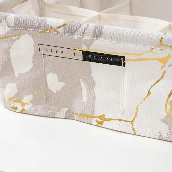 Органайзер для хранения Доляна «Мрамор», 6 отделений, 28,5×28,5×12 см, цвет серый Органайзер для хранения Доляна «Мрамор», 6 отделений, 28,5×28,5×12 см, цвет серый