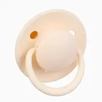 Соска - пустышка классическая, латекс, цв.айвори, в контейнере, от 6 мес., M&B