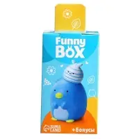 Игрушка - сюрприз Funny Box &laquo;Зверята&raquo;: фигурка, наклейки, МИКС