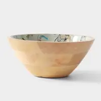 Салатник &laquo;Мудрый слон&raquo;, 25&times;25&times;10 см, дерево манго