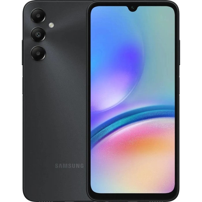 Смартфон Samsung Galaxy A05S SM-A057F, 6.7 Смартфон Samsung Galaxy A05S SM-A057F, 6.7", PLS, 4Гб, 128Гб, 50Мп, 5000мАч, черный