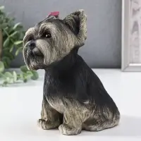 Копилка Щенок Йорк, темный