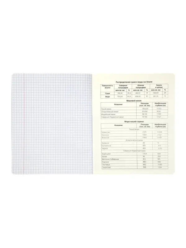 Комплект 12 предметных тетрадей 48 листов, справочная информация, 60гр, Предметы