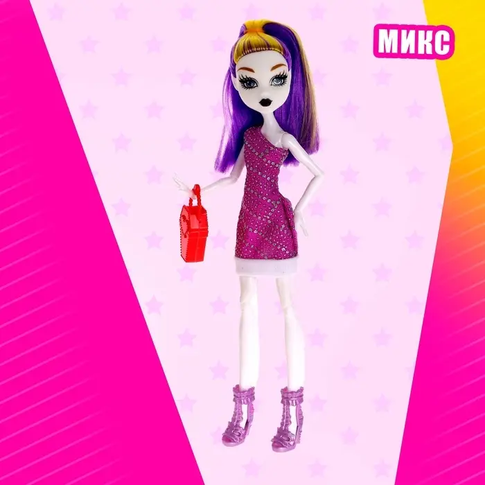 Кукла модная шарнирная &laquo;Ляля&raquo; с аксессуаром, цвет МИКС