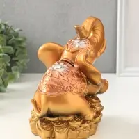 Копилка для денег &laquo;Слон на деньгах&raquo;, гипс, 21&times;20&times;16 см