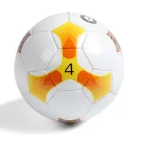 Футбольный мяч MINSA Futsal Match, машинная сшивка, 32 панели, р. 4, PU