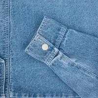 Куртка джинсовая O2, голубая, размер 3XL/4XL