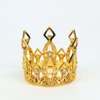 Корона для торта &laquo;Витая&raquo;, цвет золото