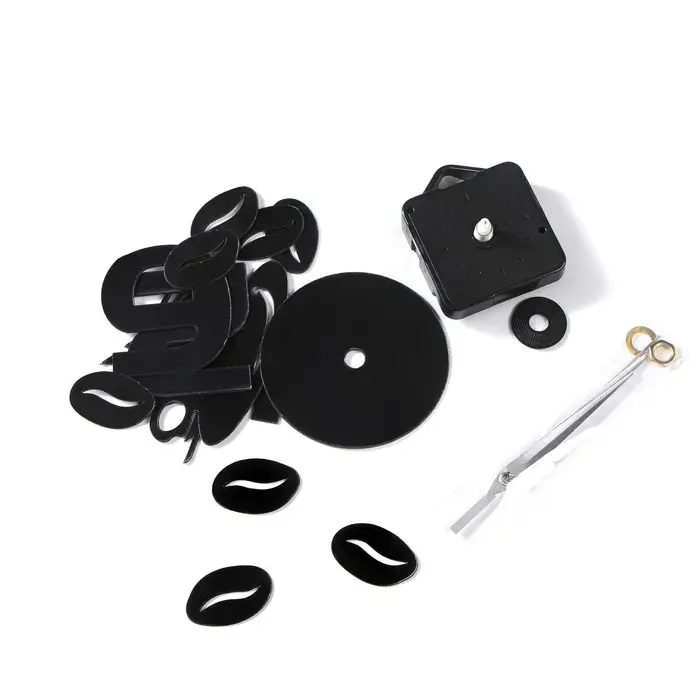 Часы настенные интерьерные для кухни, 3d &laquo;Время кофе&raquo;, большие, d=50 см, чёрные