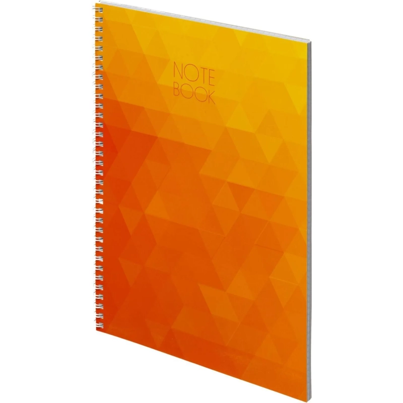 Бизнес-тетрадь Attache Cristal,80л,клет,А4,спир,обл.мел.карт