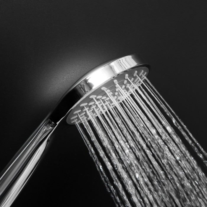 Душевая лейка ZEIN Z0113, 1 режим, пластик, цвет хром Душевая лейка ZEIN Z0113, 1 режим, пластик, цвет хром