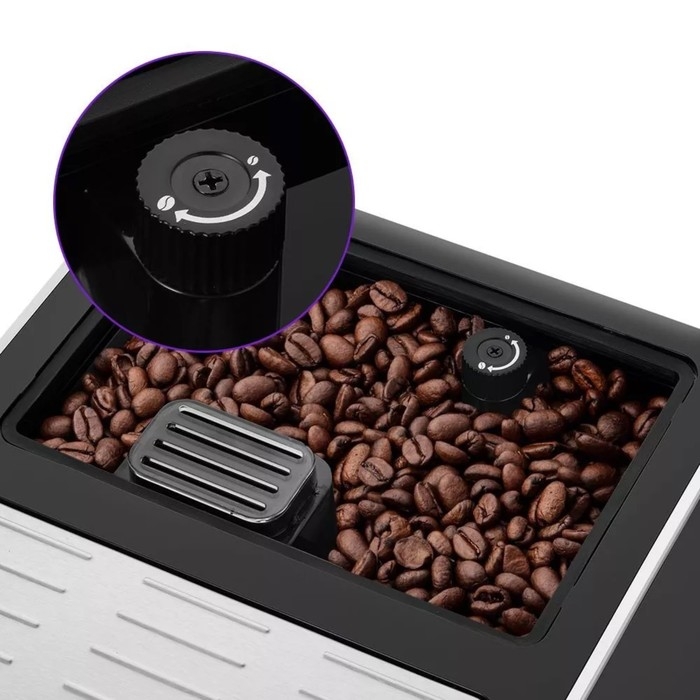 Кофемашина Kitfort КТ-7256, автоматическая, 1350 Вт, 1.5 л, чёрная Кофемашина Kitfort КТ-7256, автоматическая, 1350 Вт, 1.5 л, чёрная