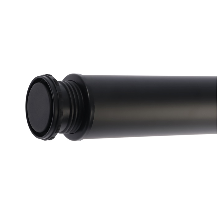 Опора мебельная, барная, ТУНДРА, 60х870 мм, цвет черный Опора мебельная, барная, ТУНДРА, 60х870 мм, цвет черный