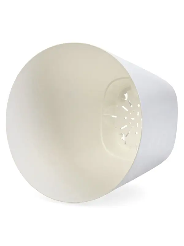 Кашпо с прикорневым поливом 28 л D-37см, H-38см Белый  Кашпо с прикорневым поливом 28 л D-37см, H-38см Белый "Гранд"