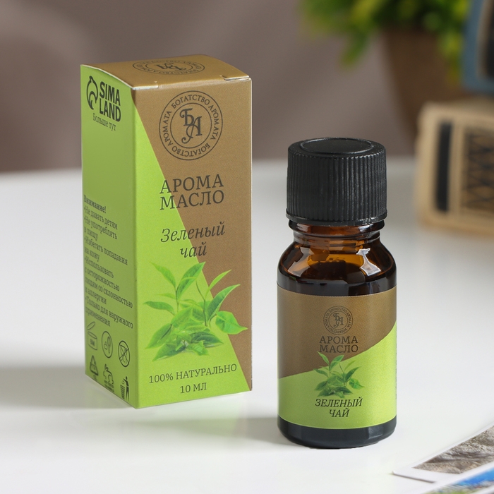 Эфирное масло  Эфирное масло "Зеленый чай", 10 мл, "Богатство Аромата"