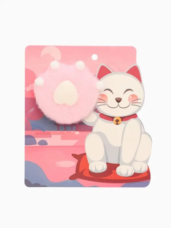 Брошь &laquo;Кошачья лапка&raquo;, цвет МИКС