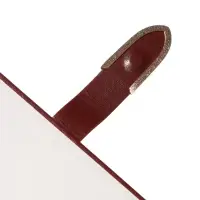 Ежедневник недатированный формат А5, с хлястиком, 112л, линия, пвх, Коричневый Ежедневник недатированный формат А5, с хлястиком, 112л, линия, пвх, Коричневый