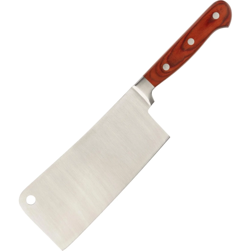 Нож рубак  лез  170 мм   толщ 2 мм  3Cr13  с деревянной ручкой