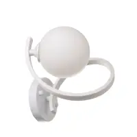 Бра настенный BayerLux Nadine, 1&times;10 Вт, GU10, белый, 37&times;16&times;32 см