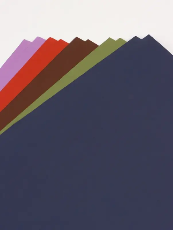 Бумага упаковочная крафт, двухсторонняя, "Микс №1", для упаковки подарков, 5 цветов, 50&times;68 см&plusmn;5%