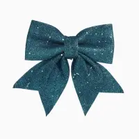 Ёлочная игрушка &laquo;Зимнее волшебство. Бант&raquo; пластик, 20&times;18 см, зелёный