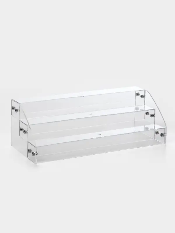 Подставка под лаки 3 этажа, 31&times;10.3&times;12.8 см, оргстекло 2 мм
