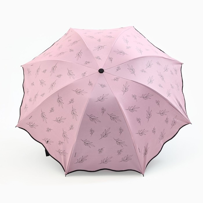 Зонт механический с фигурным краем Зонт механический с фигурным краем "Веточки"