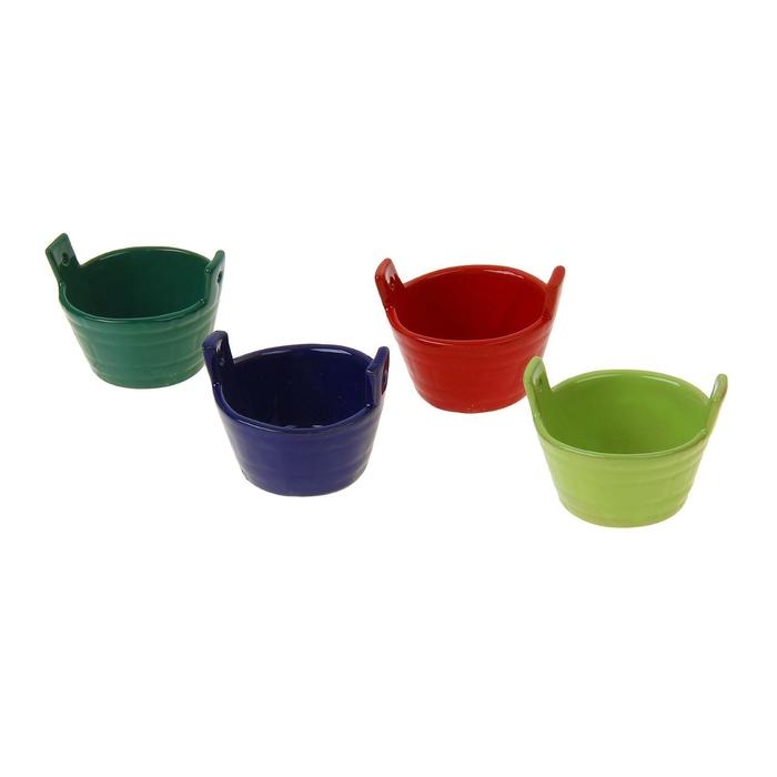 Солонка  Солонка "Ушат" 0,05л / 6х5см, стандарт микс