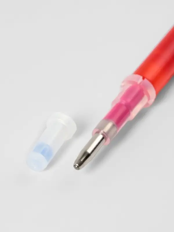 Набор стержней, термоисчезающие, 4 шт., белый, красный, чёрный, синий