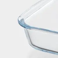 Форма для запекания и выпечки Доляна &laquo;Фуэго&raquo;, 1.6 л, 29.4&times;17.5&times;5 см, прямоугольная, жаропрочное стекло, прозрачная