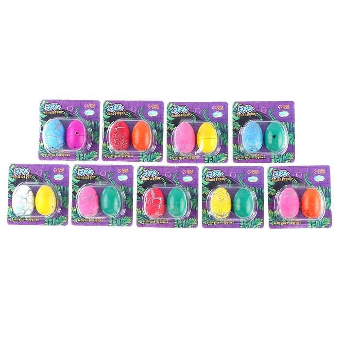 Растущие игрушки «Эра динозавров», МИКС Растущие игрушки «Эра динозавров», МИКС