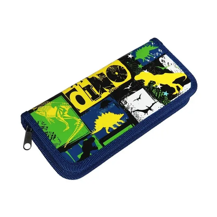 Пенал школьный, 1 секция, 9×19.5×2.5 см «Дино» Пенал школьный, 1 секция, 9×19.5×2.5 см «Дино»