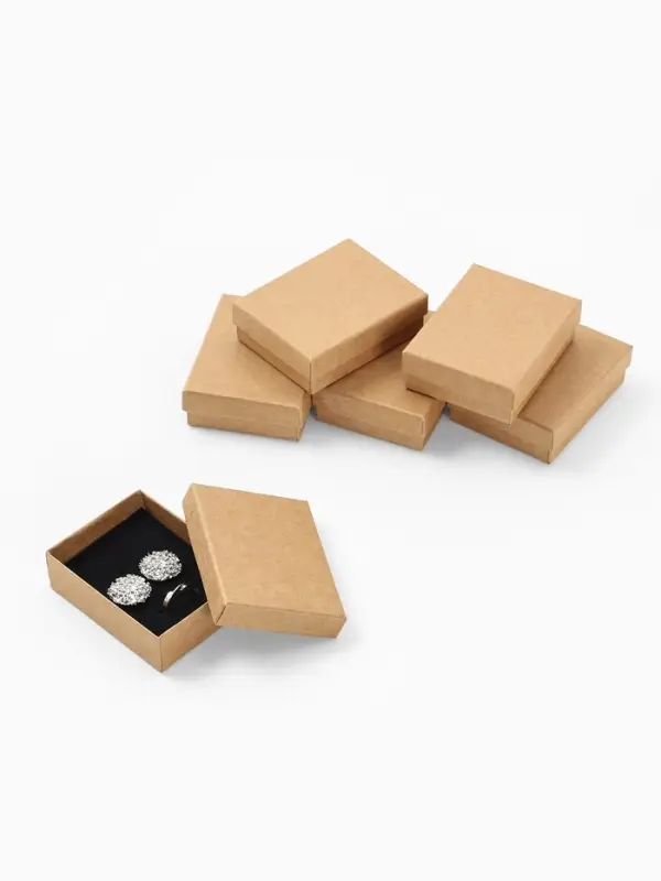 Набор коробочек подарочных 6шт. под набор &laquo;Крафт&raquo;, 7&times;9 см, цвет бежевый (10901375)