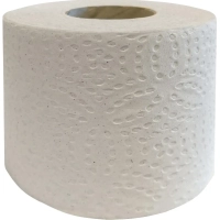 Бумага туалетная 1-сл.бел.перф.,тис.,54м 48рул/уп _Л