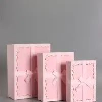 Наборок коробок 3 в 1 прямоугольные 33.5*25*11.5 29*21*9 24.5*17*6.5 см