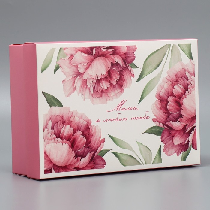 Коробка подарочная складная, упаковка, «Любимой маме», 30 х 20 х 9 см