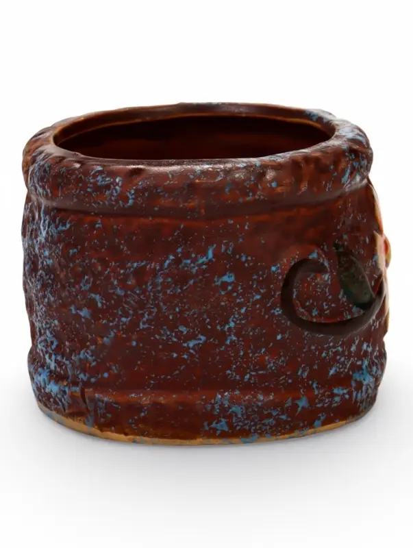 Декоративный горшок для цветов &laquo;Цветок&raquo;, 8&times;10&times;10 см, керамический, Greengo