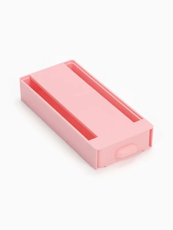 Ящик для хранения, скрытый потайной под стол, 20&times;9&times;4 см, розовый
