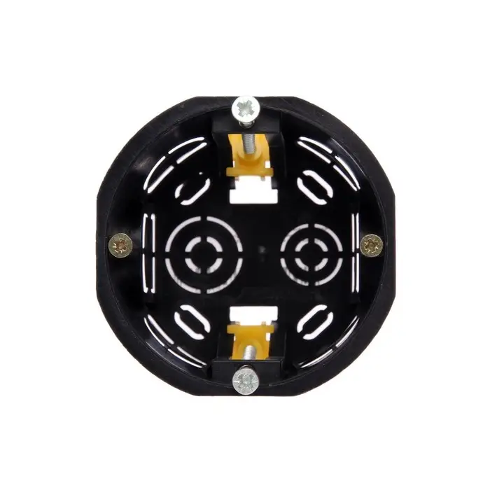 Коробка установочная Luazon Lighting, 68х45 мм, IP20, для полых стен, черная Коробка установочная Luazon Lighting, 68х45 мм, IP20, для полых стен, черная