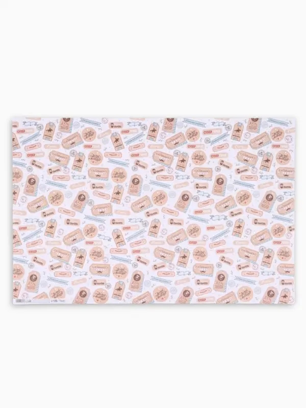 Бумага упаковочная крафт &laquo;СУПЕРГЕРОЙ&raquo;, 60&times;90 см