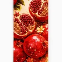 Конверт для денег &laquo;Гранаты&raquo;, 16.5&times;8 см