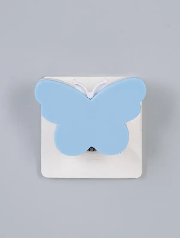 Ночник RISALUX &laquo;Бабочка&raquo;, LED, 1 Вт, синий, 9&times;6&times;6 см