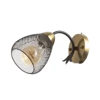 Бра &laquo;Дассе&raquo; 1хЕ27 40 Вт черно-бронзовый 24&times;13&times;14 см