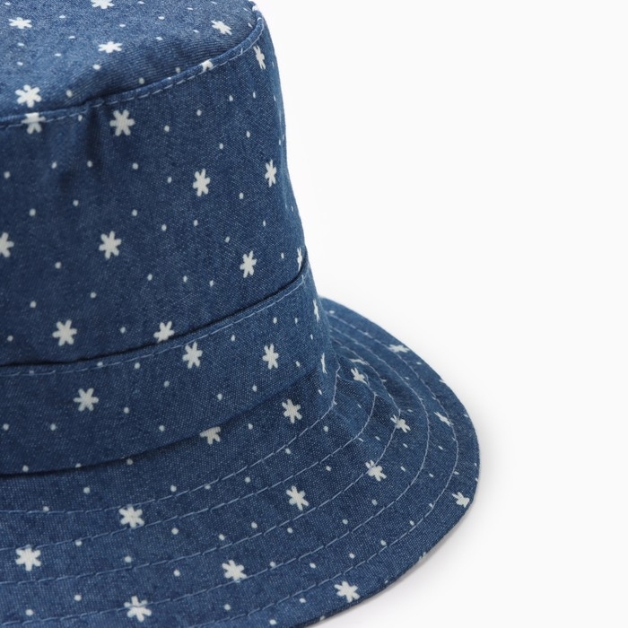 Панама детская MINAKU Панама детская MINAKU "Звёздочки", цвет синий, р-р 46